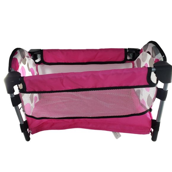 Graco Tollytots Baby Doll Play Pen Pink Polka Dots - Picture 5 of 11